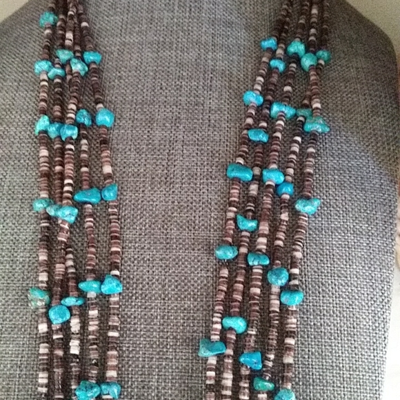 Vintage Native American Santo Domingo Necklace - Picture 7 of 8